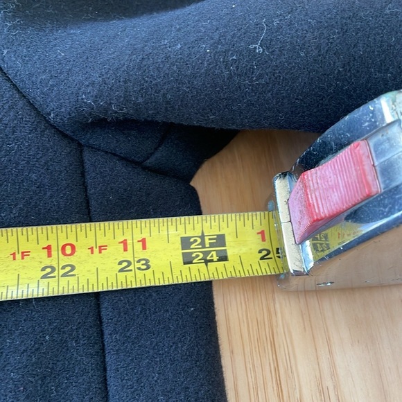 Zara Women’s Black Manteco Wool Bomber Zip Up Coat ZW Collection Medium NWT - Picture 12 of 14